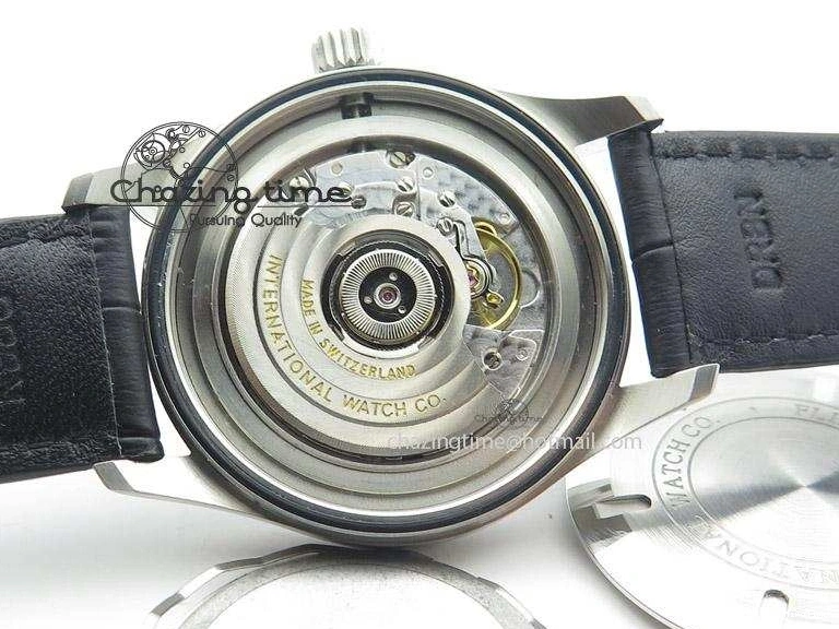 MIROTIME 0423 Mark XVI 1:1 Best Edition MK Maker SS Black Dial A2892 On Black Leather Strap Chic 7371